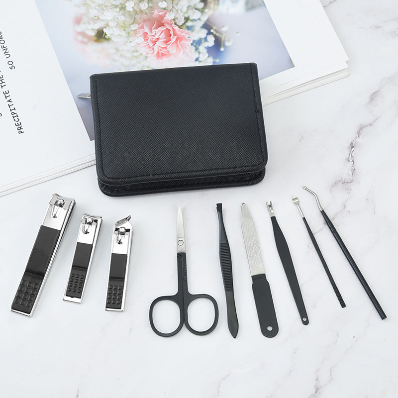 Wholesale Stainless Steel 9pcs Nail Trimming Tools Set